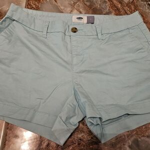 Old Navy Light Blue and White Label